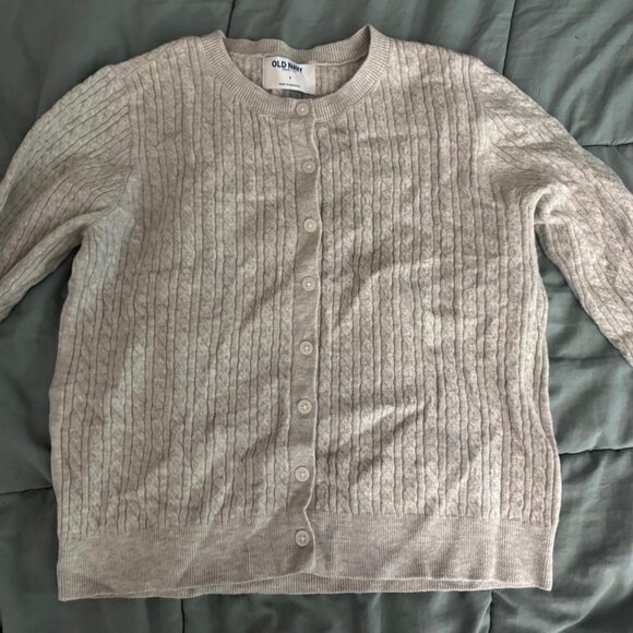 Old Navy Women's Tan and Cream Jumper - Picture 1 of 3